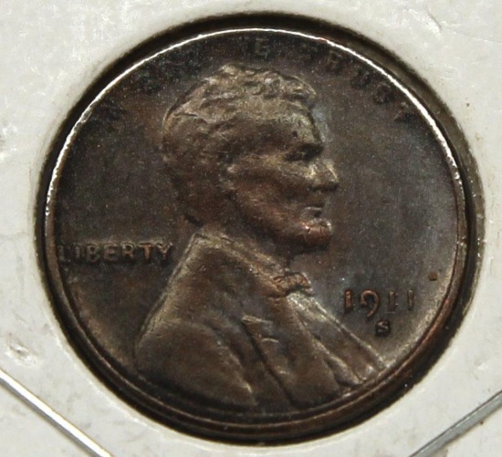 1911S Wheat Cent, Key Date
