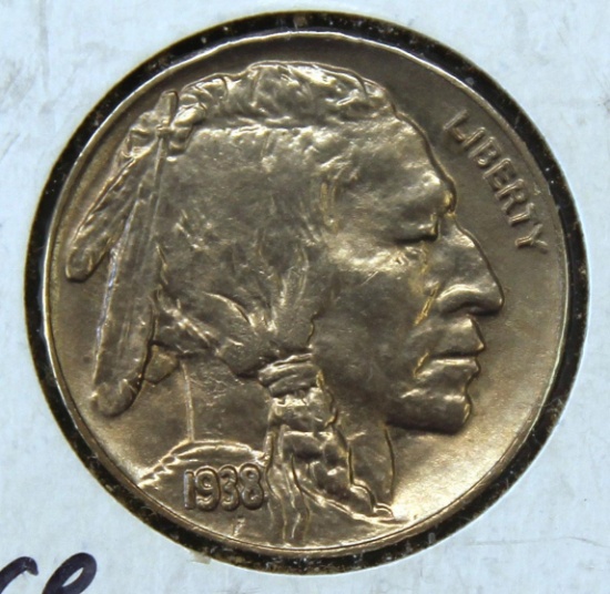 1938D Buffalo Nickel