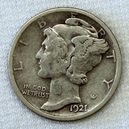 1921D Mercury Dime, Key Date