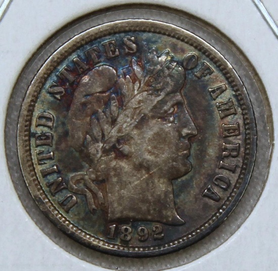 1892 Barber Dime