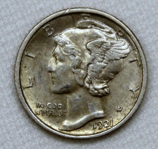 1921D Mercury Dime, Key Date