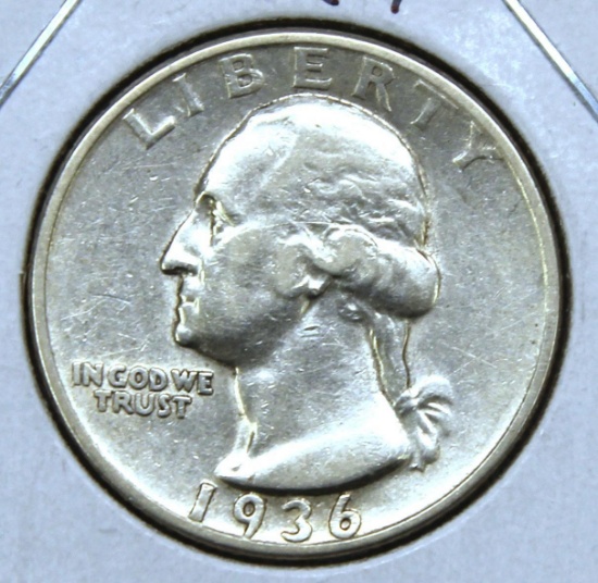 1936D Washington Quarter, Key Date