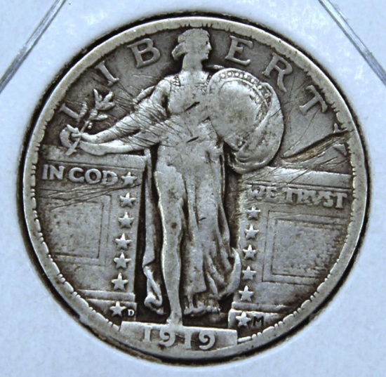 1919D Standing Liberty Quarter, Key Date