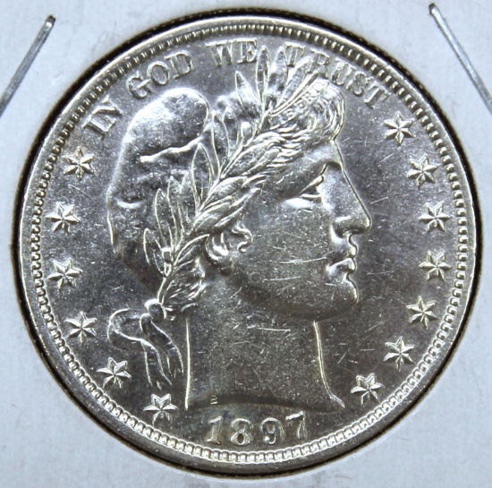 1897 Barber Half Dollar
