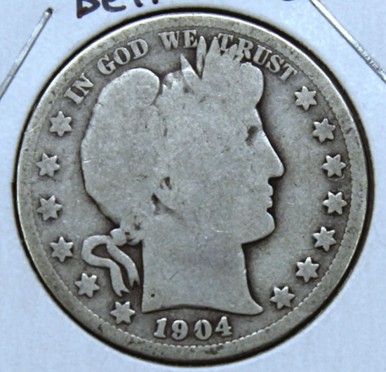 1904S Barber Half Dollar, Key Date