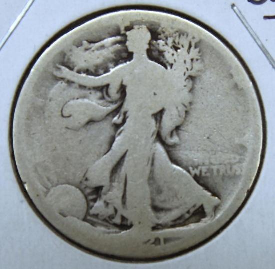 1921D Walking Liberty Half Dollar, Key Date