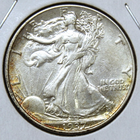 1937 Walking Liberty Half Dollar