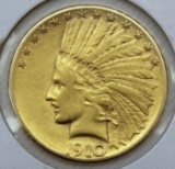 1910S $10 Indian Gold