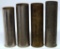 (4) Empty All Brass or Metallic Shotshells - (1) Metallic 12 Ga. 