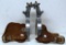 Pair of Nickel Plated Renalde Cowboy Spurs