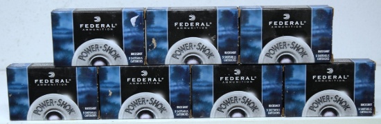 (7) Full Boxes of 5 Federal 12 Ga. 2 3/4" Buckshot Shotgun Shells