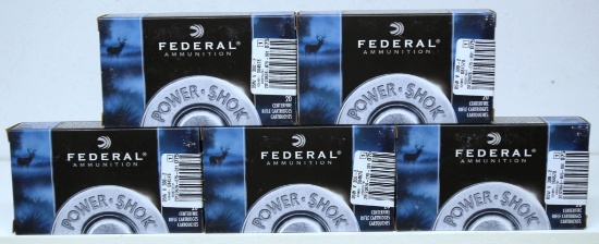 (5) Full Boxes Federal .30-06 Springfield 150 gr. SP Cartridges