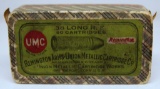 Full Vintage Two Piece Box UMC .38 Long Rim Fire Cartridges
