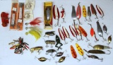 Box Lot Vintage Fishing Lures & Tackle