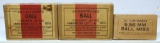 (2) Full Boxes Twin Cities Ordinance Plant .30 Cal. M2 and Full Box PMC 5.56 mm M193 Cartridges