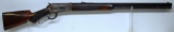 Winchester 1886 Deluxe .45-70 Lever Action Rifle w/Coy Fax Letter Fancy Checkered Wood Pistol Grip