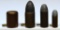 (4) Mixed Pin Fire Collector Cartridges - 12 mm, 9 mm, 6 mm, 4 mm