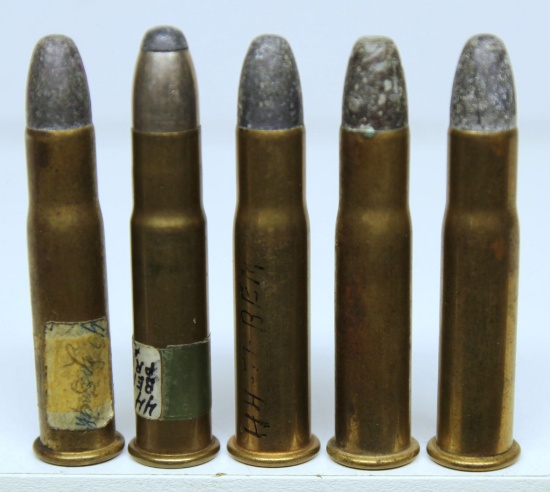 (5) .44-77 Remington Collector Cartridges