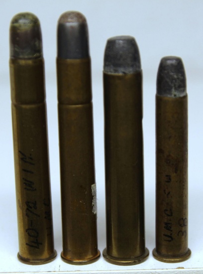 (4) Mixed UMC Collector Cartridges - .45-82, .38-56, (2) .40-72