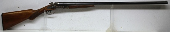 American Gun Co. External Hammer 12 Ga. Side by Side Double Barrel Shotgun Stock Cracked from Upper