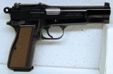 Belgium Browning Hi-Power 9 mm Semi-Auto Pistol in Hard Case Lightly Used SN#245NV59381