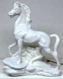 Vintage Ceramic Horse TV Lamp, 13