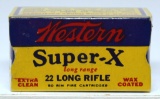 Full Vintage Box Western Super-X .22 LR Cartridges