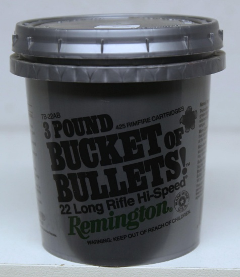 Remington .22 LR Sealed 3 lb. Bucket of Bullets