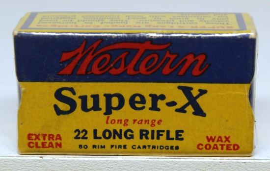 Full Vintage Box Western Super-X .22 LR Cartridges