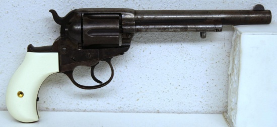 Colt Lightning .38 Cal. Double Action Revolver 6" Bbl Replacement Grips Mfg. 1890 SN#79985