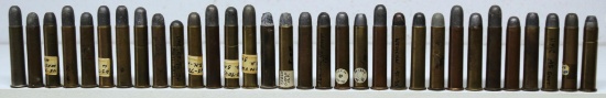 32 Rounds .45-70 Gov't Mixed Rounds to include WRACo, U.S.C. Co., UMC, Rem-UMC, Western, Peters and