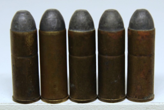 5 UMC .45 Long Colt Collector Cartridges