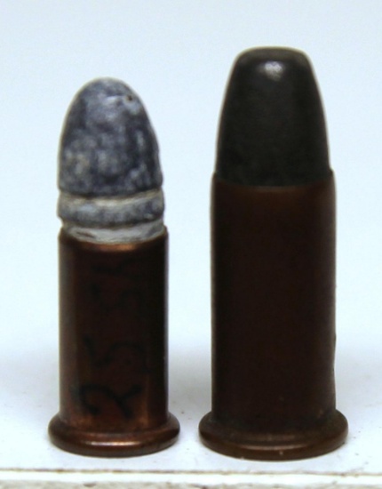 .25 Short and .25 Stevens Short Rim Fire Collector Cartridges