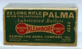 Full Vintage Dog Bone Box Remington 22 Palma .22 LR Cartridges