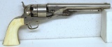 Colt Model 1860 Army .44 Cal. Nickel Plated Single Action Revolver 8
