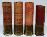 3 Winchester, 1 Western Empty 8 Ga. Industrial Shotshells