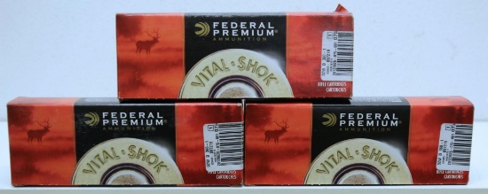 2 Full Boxes, 1 Partial Box of 10 Federal Premium .300 Win. Short Mag.Cartridges