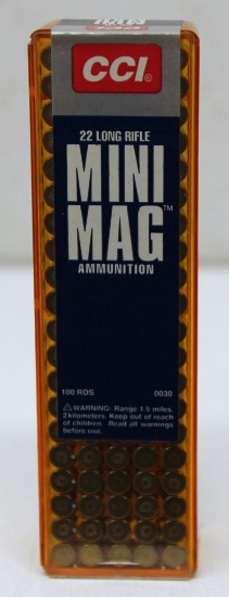 Full 100 Pack CCI .22 LR Mini Mag Cartridges