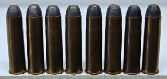 4 WRACo. .50-95 WCF and 4 Unmarked .50-95 WCF Cartridges - All 8 Marked with X on Top of Bullet