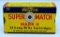 Full Vintage Box Western Super Match Mark II .22 LR Cartridges