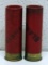2 Different Winchester Ranger Blank 12 Ga. Collectible Paper Shotshells