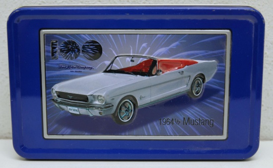 Ford 1964 1/2 Mustang Limited Edition Commemorative Folding Knife in Collector Tin