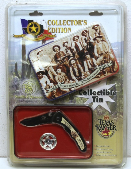 Smith & Wesson Texas Ranger 2003 180th Anniversary Texas Ranger Collector's Edition Folding Knife