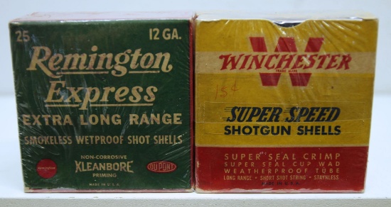 Full Vintage Box Remington Express Extra Long Range 2 3/4" 12 Ga. BB Shot, Vintage Box Missing 2