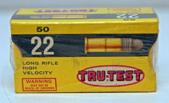 Full Vintage Box Tru-Test .22 LR Cartridges