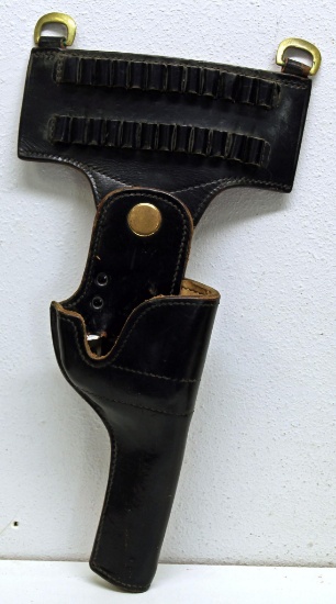 Leather JAY-PEE Spring Walk Safety Holster and JAY-PEE Cartridge Holder