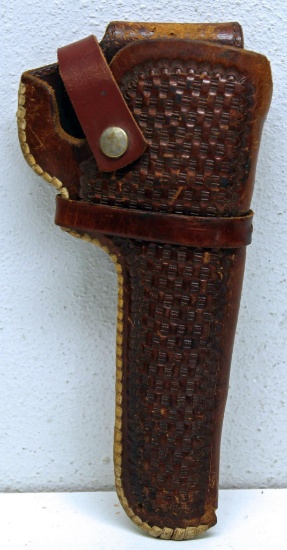 Idaho Leather Co. Hand Tooled Leather Holster