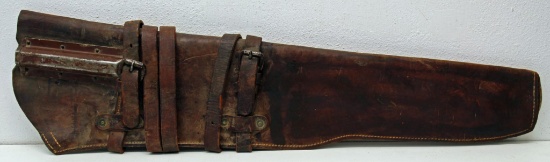 Old Leather M1 Garand Military Rifle Scabbard 30" long