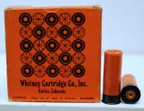 Full Vintage Box Whitney Cartridge Co. 12 Ga. 2 3/4