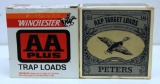 2 Full Vintage Boxes 12 Ga. Shotshells - Winchester AA Plus 2 3/4